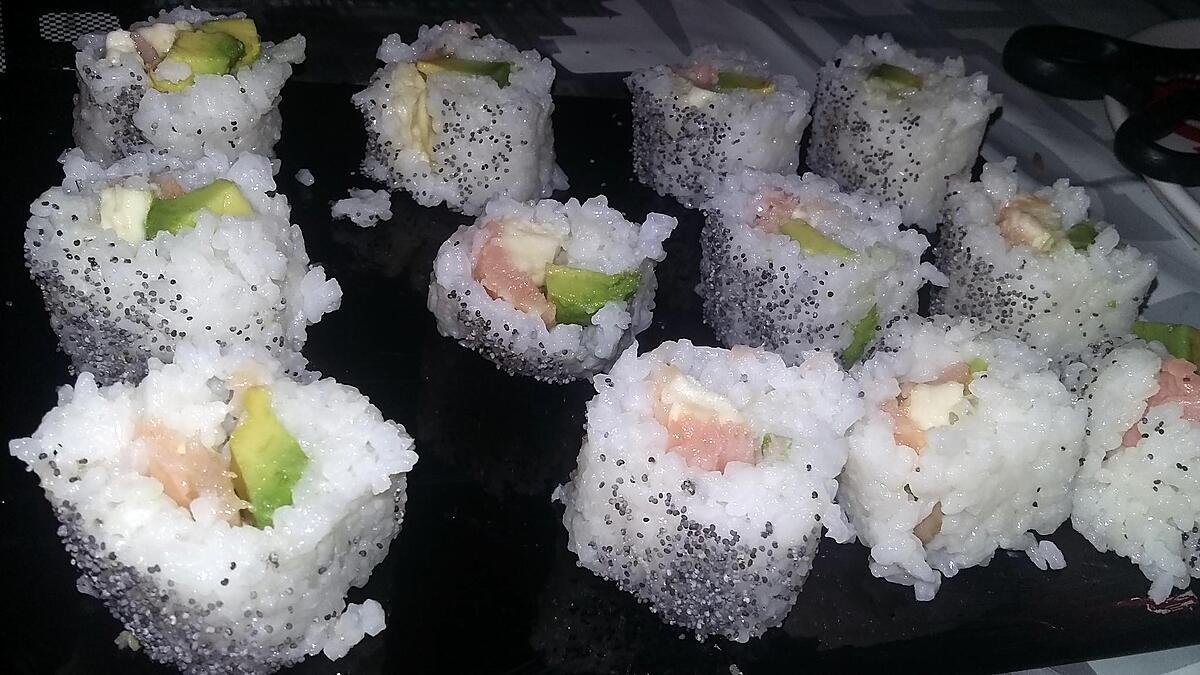 recette Sushis makis sans feuilles d'algues