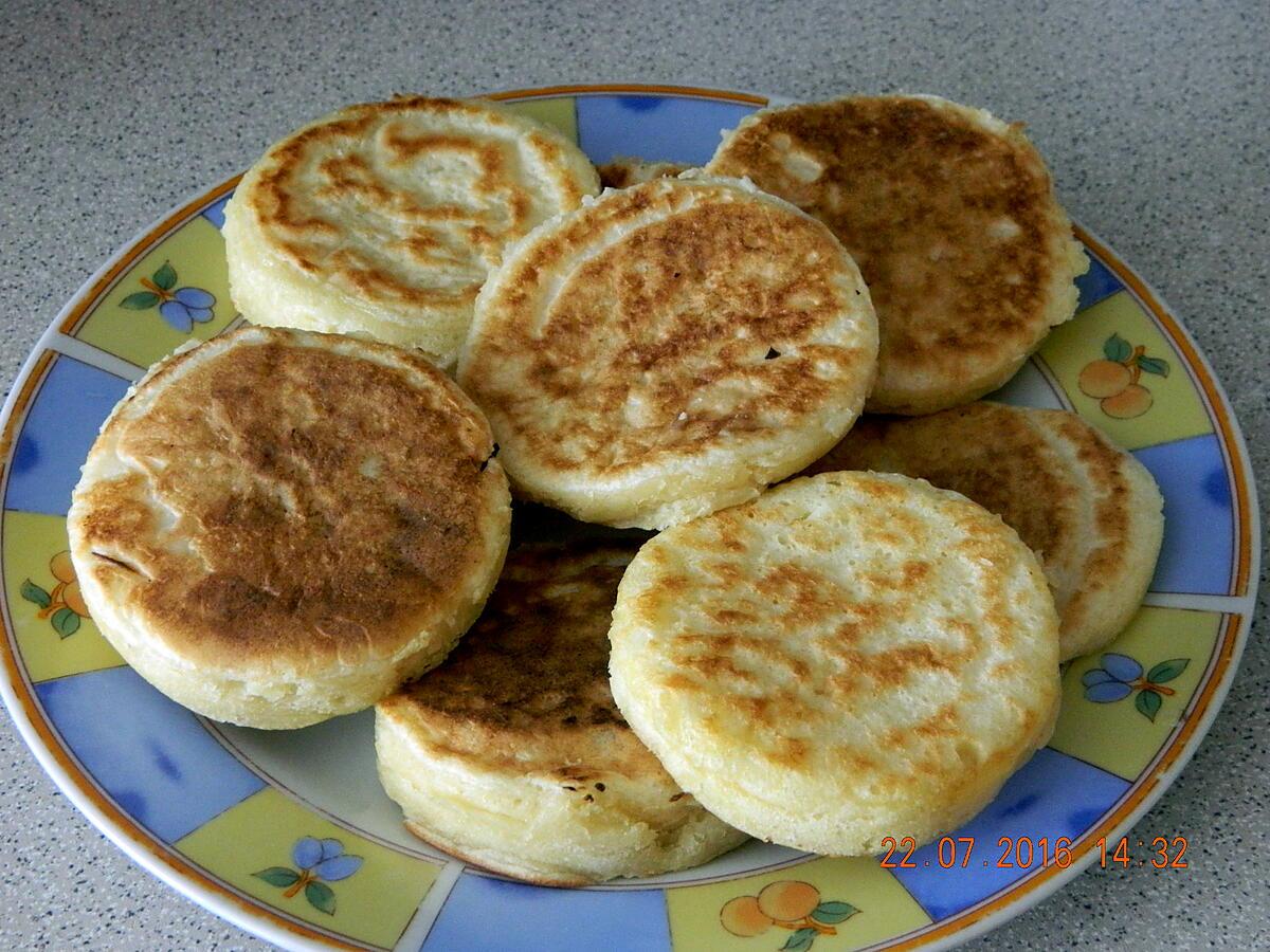 recette Crumpets