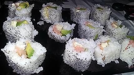 recette Sushis makis sans feuilles d'algues