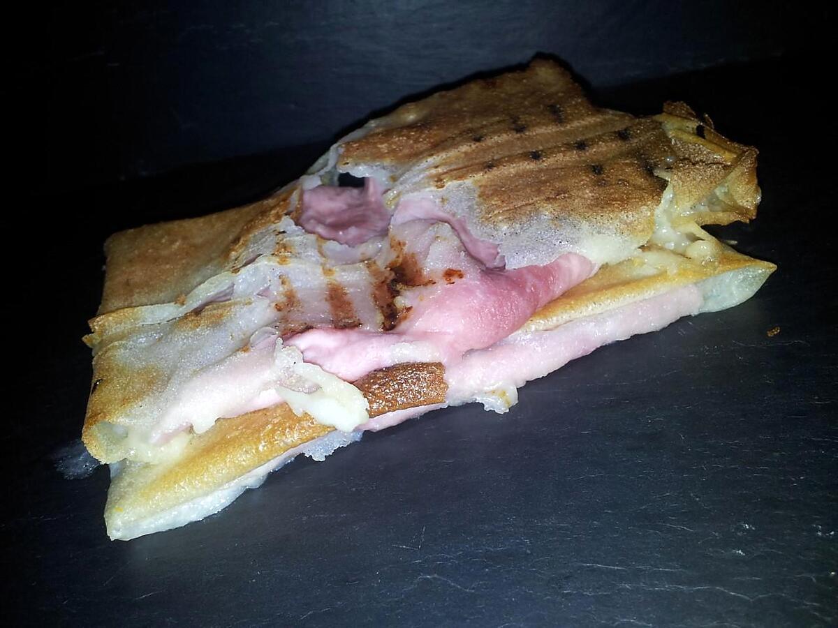 recette Bricks toasté (jambon-mozzarella)