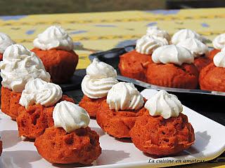 recette Mini cupcakes tomates et chantilly curry