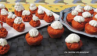 recette Mini cupcakes tomates et chantilly curry