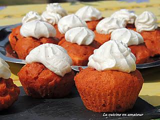 recette Mini cupcakes tomates et chantilly curry