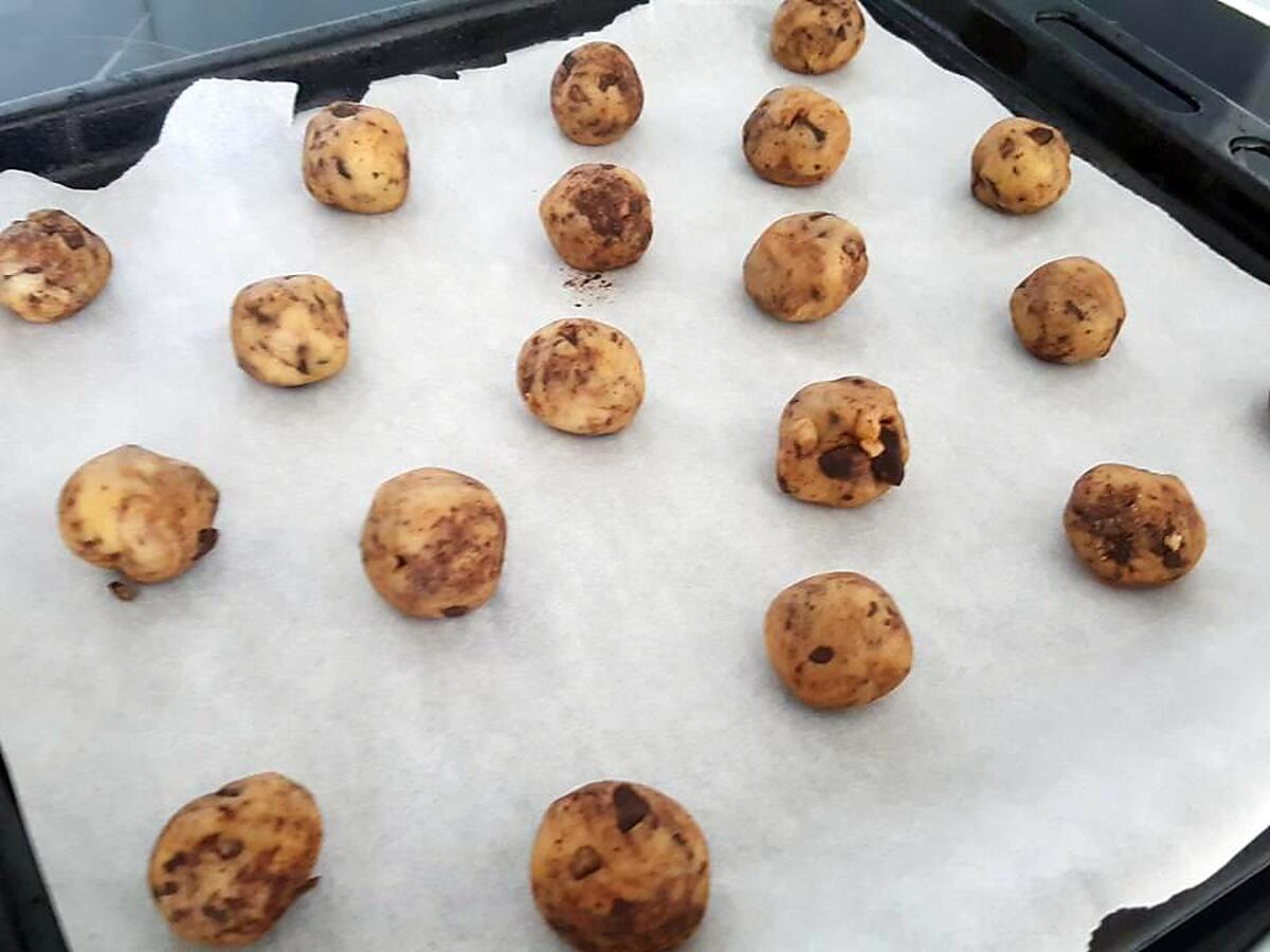recette Cookies à la purée d'amandes