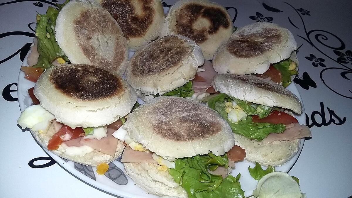 recette Sandwichs batbout maison