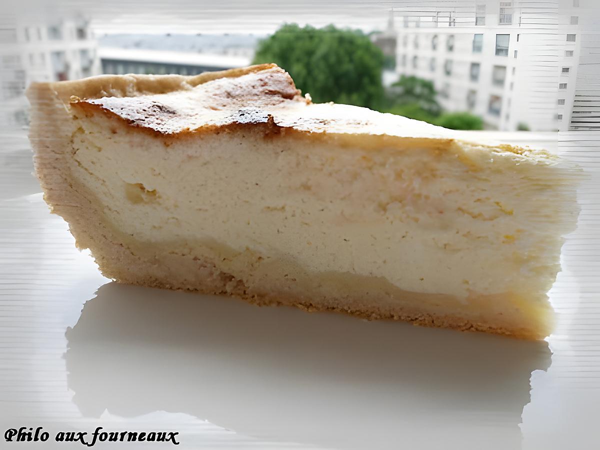 recette Tarte au fromage blanc