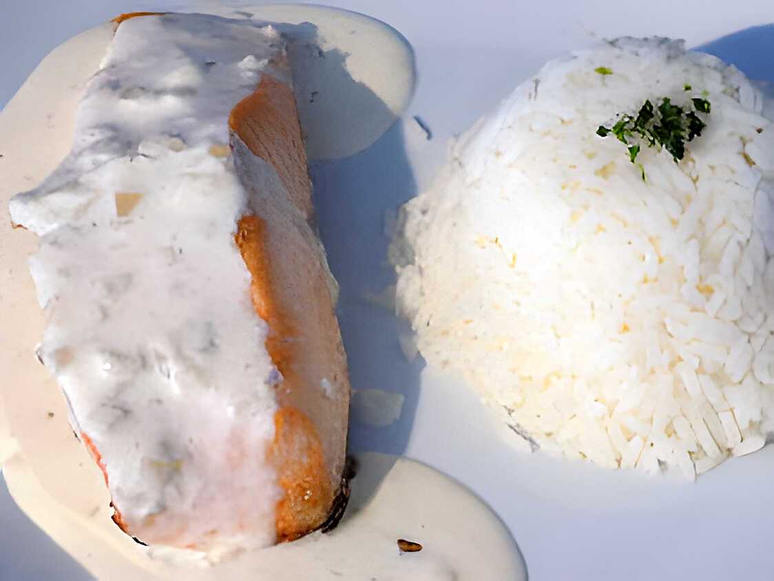 Recette de Saumon beurre blanc