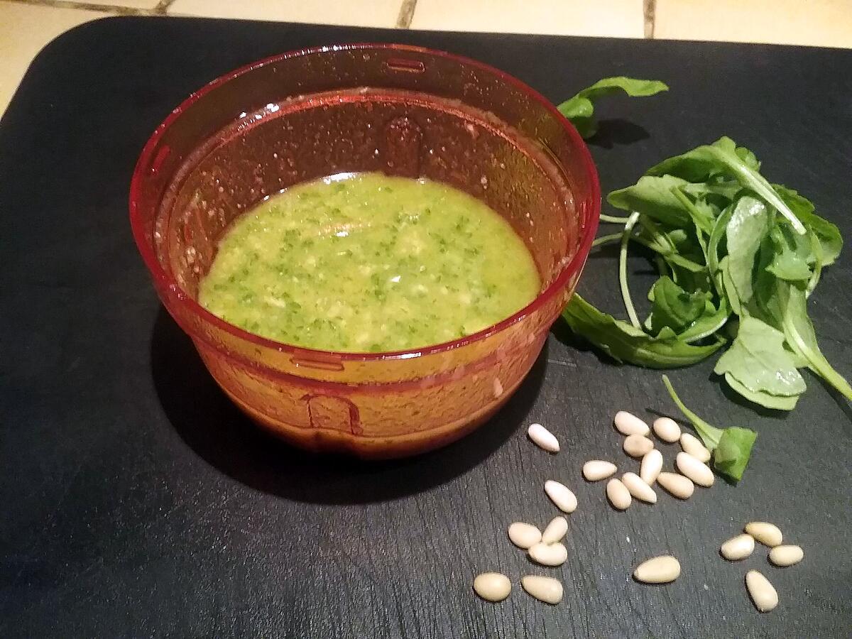 recette Pistou de roquette