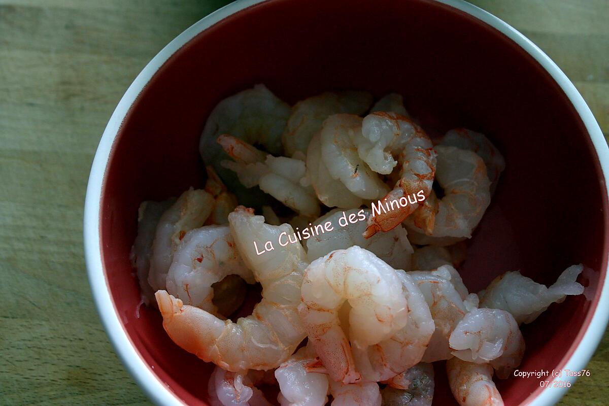 recette Beignets de Crevettes Chinois