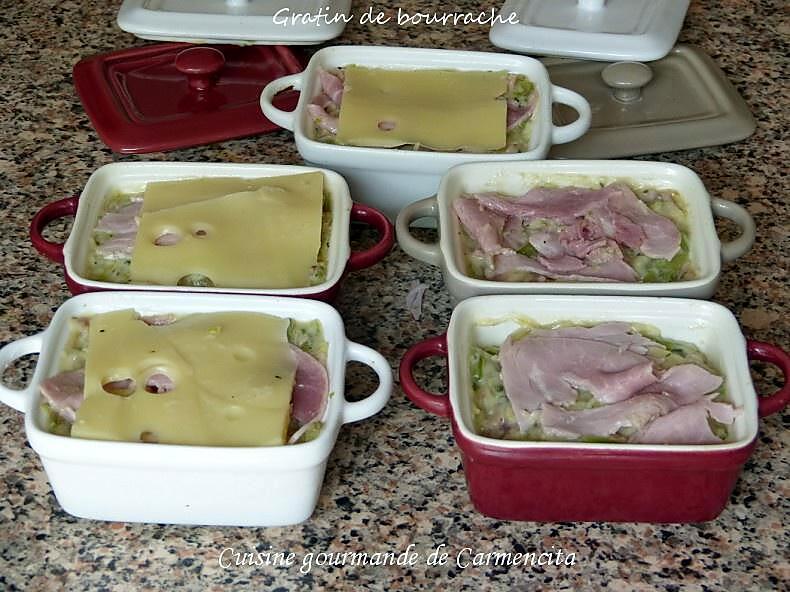 recette Gratin de tige de Bourrache