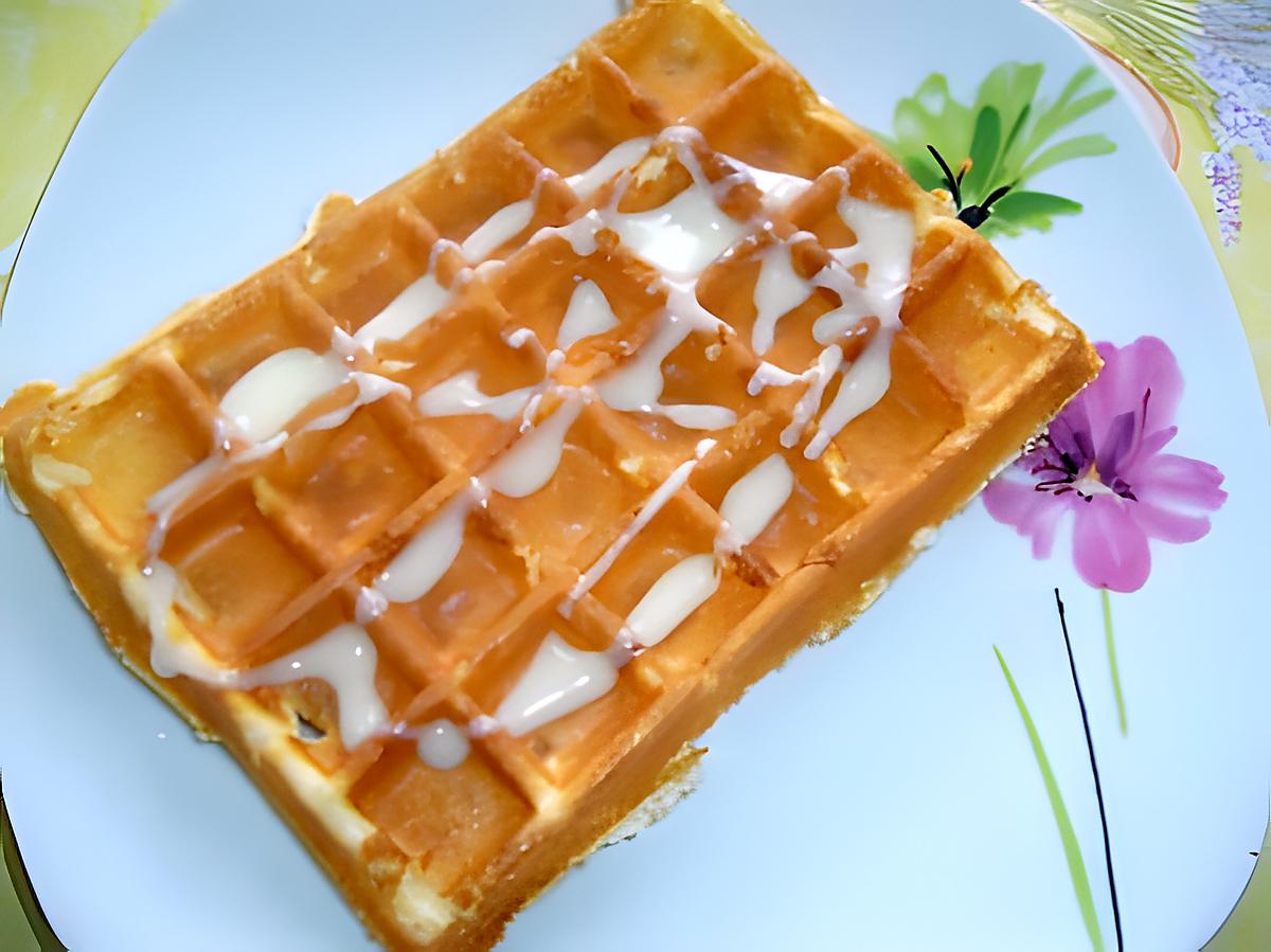 recette Gaufres au lait concentré sucré...