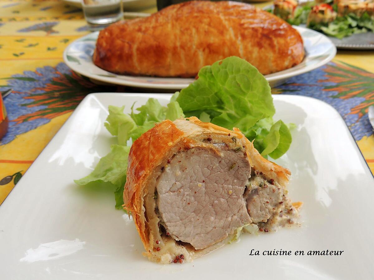 recette Filet mignon en croûte