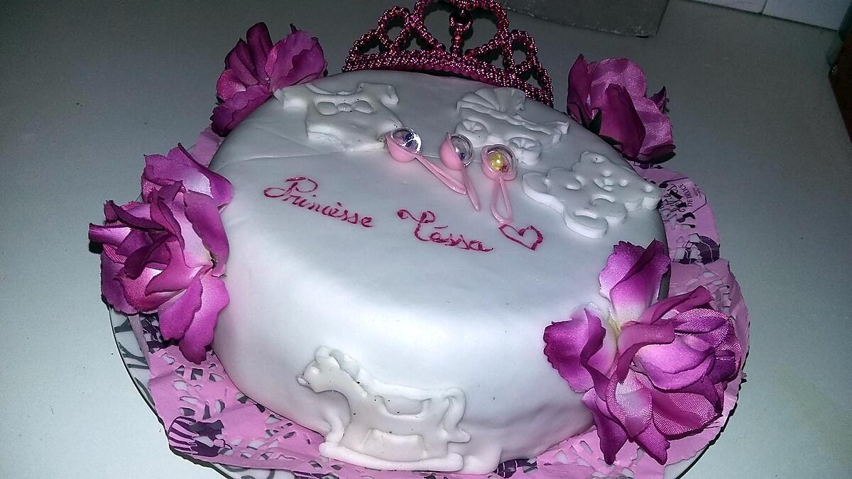 recette Gâteau de Naissance Princesse