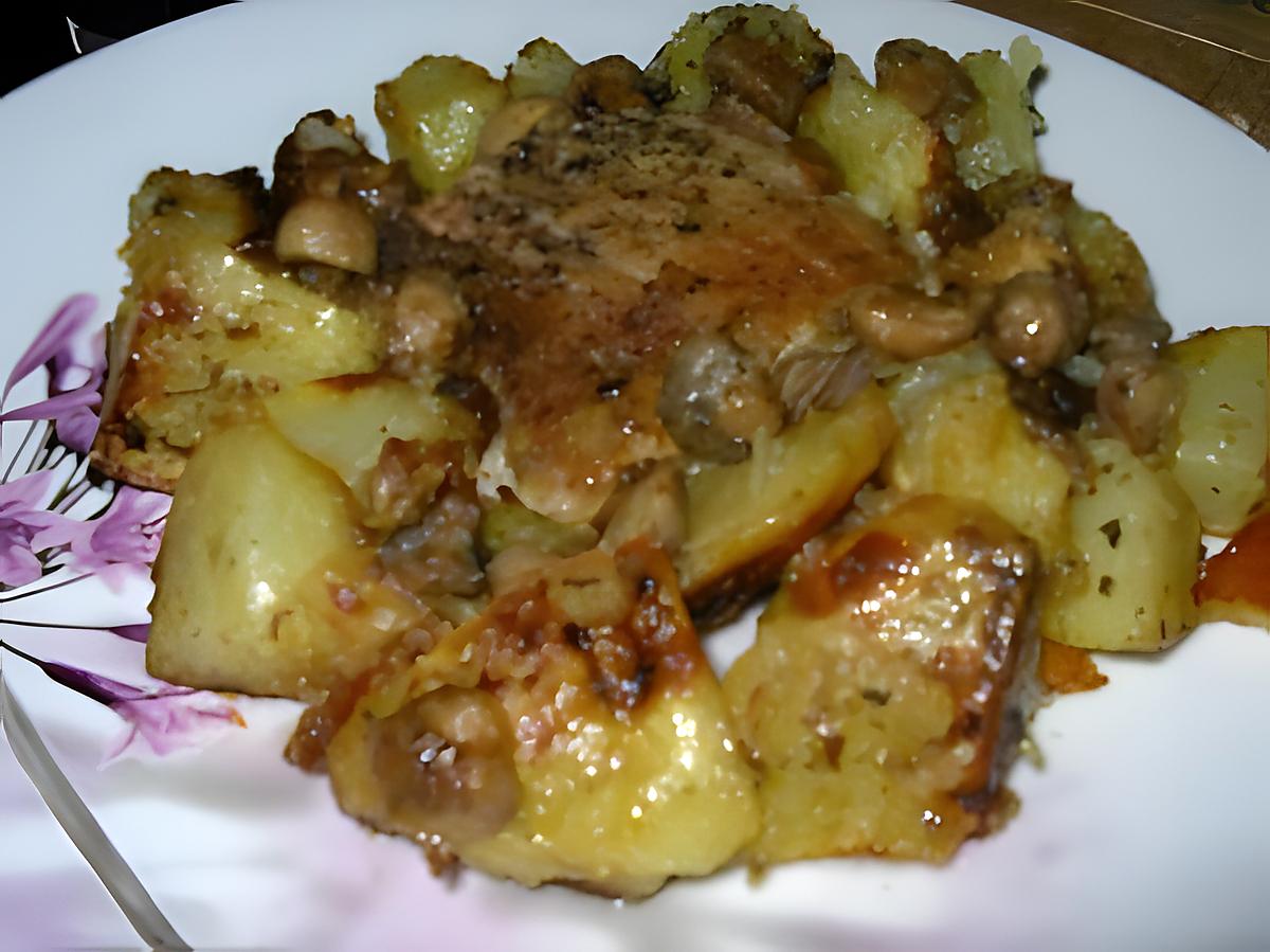 recette rouelle de porc aux pommes de terre