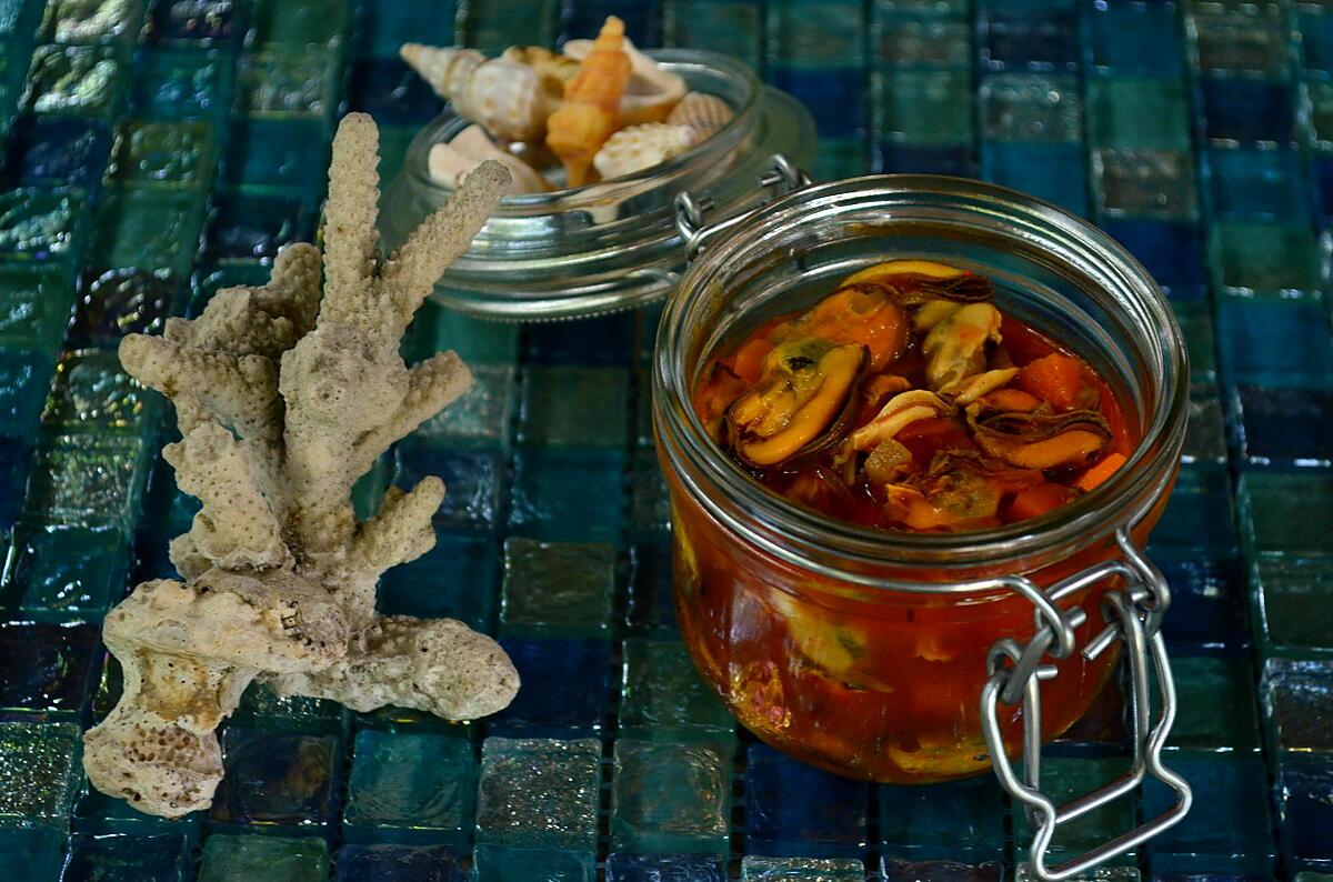 recette MOULES EN ESCABECHE