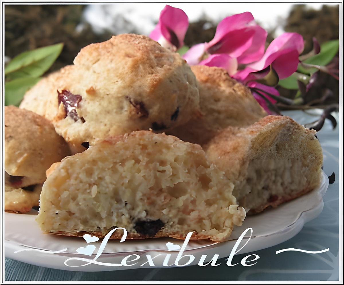 recette Scones aux  cerises et aux amandes