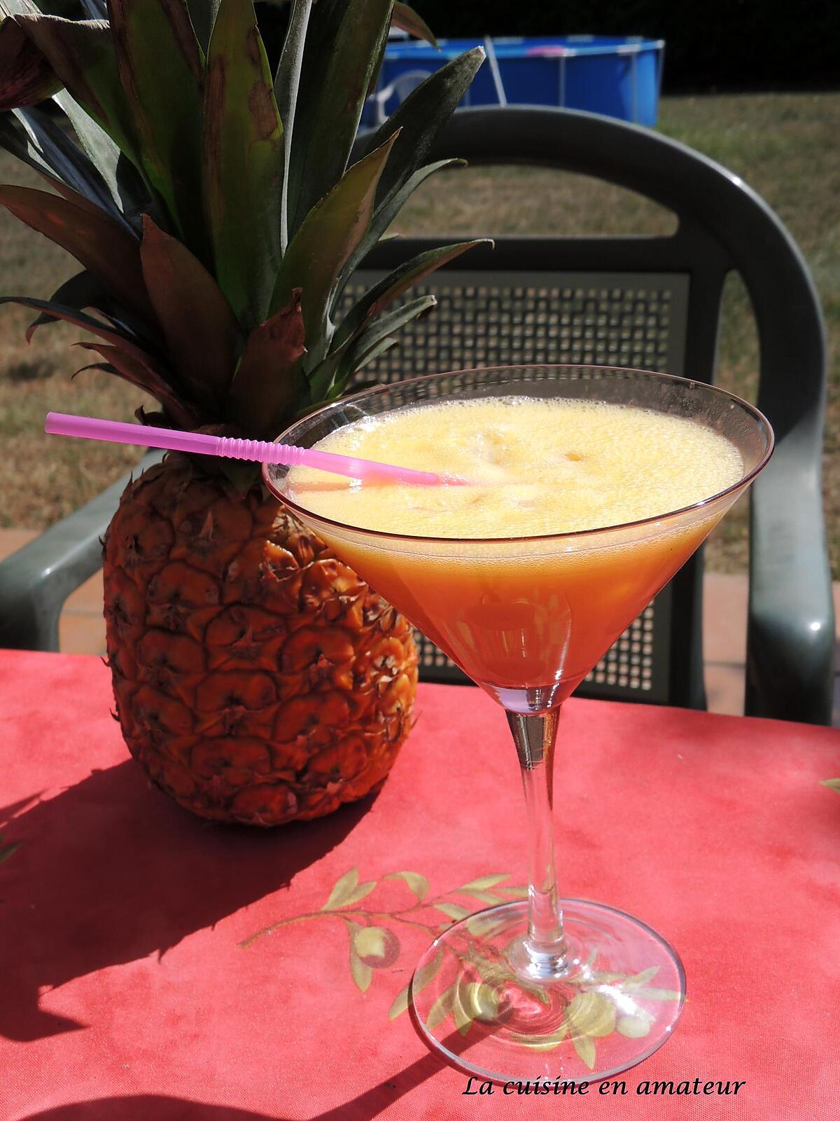 recette Smoothie à l'ananas