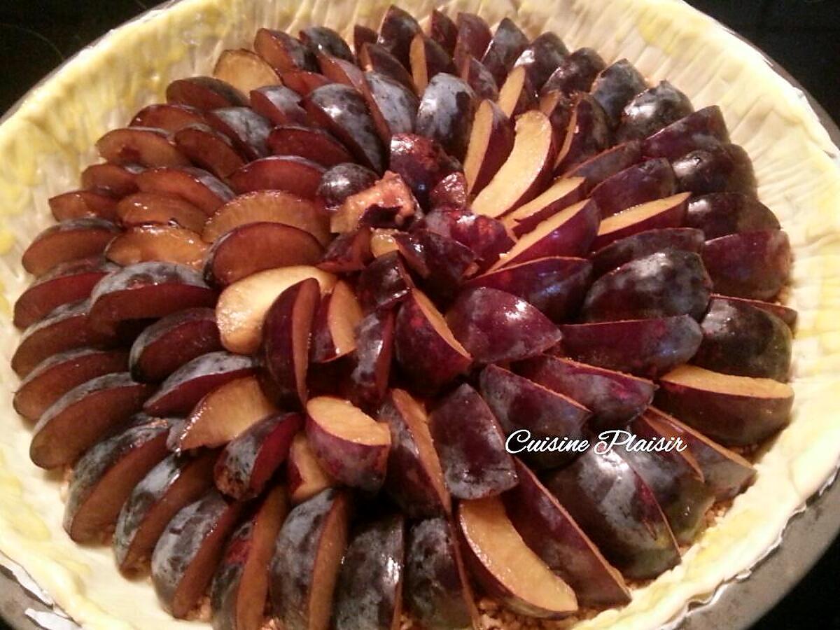 recette Tarte aux prunes