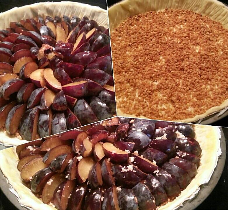 recette Tarte aux prunes