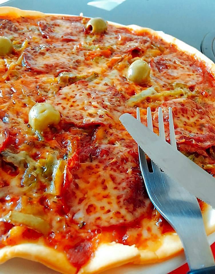 recette Pizza andalouse