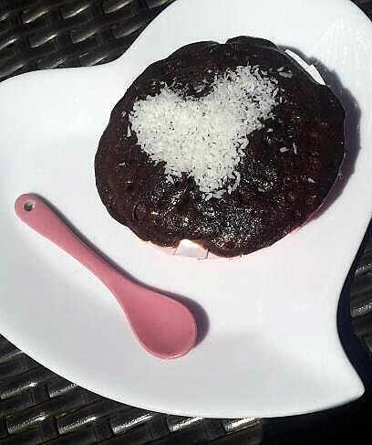 recette Fondant au chocolat au coeur noix de coco