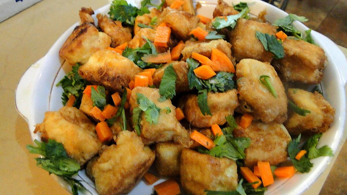 recette Tofu frit