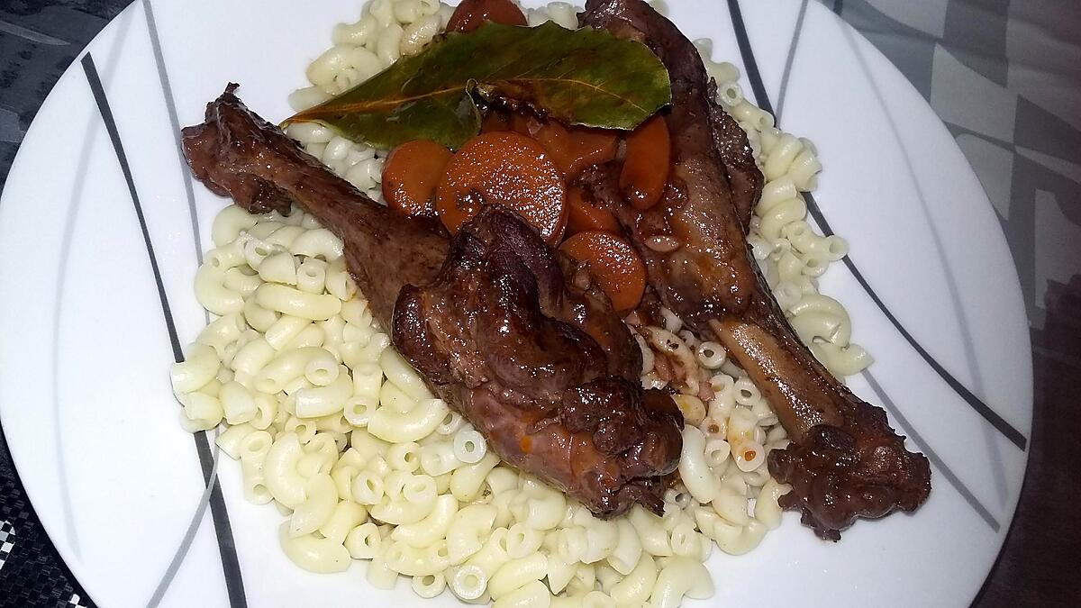 recette Manchons de canard façon bourguignon