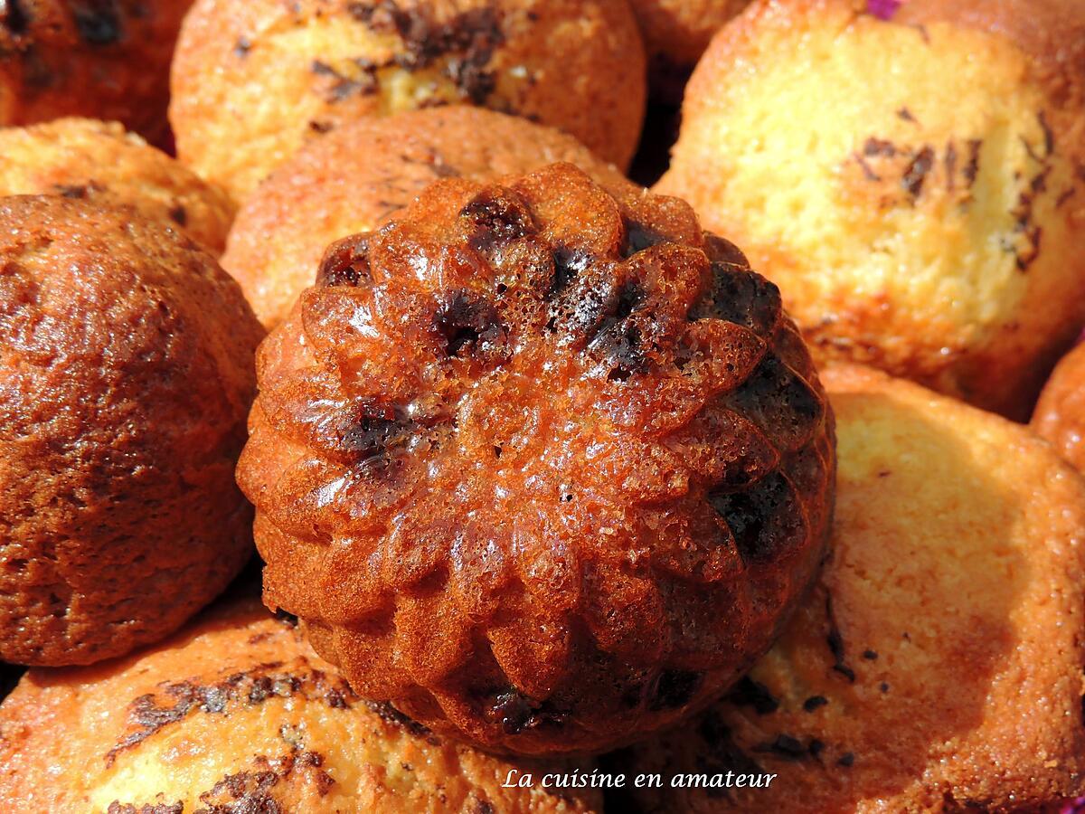 recette Gâteaux yaourt aux pépites de chocolat