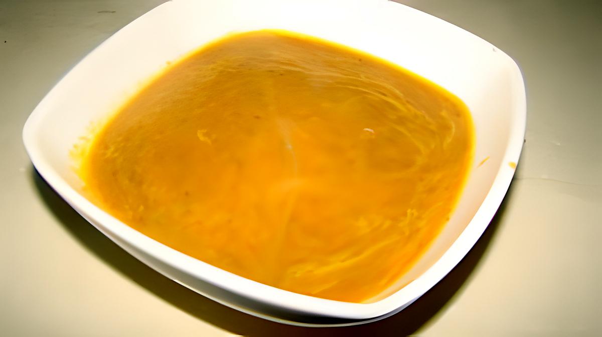 recette Soupe aux carottes, à l'orange et à la coriandre