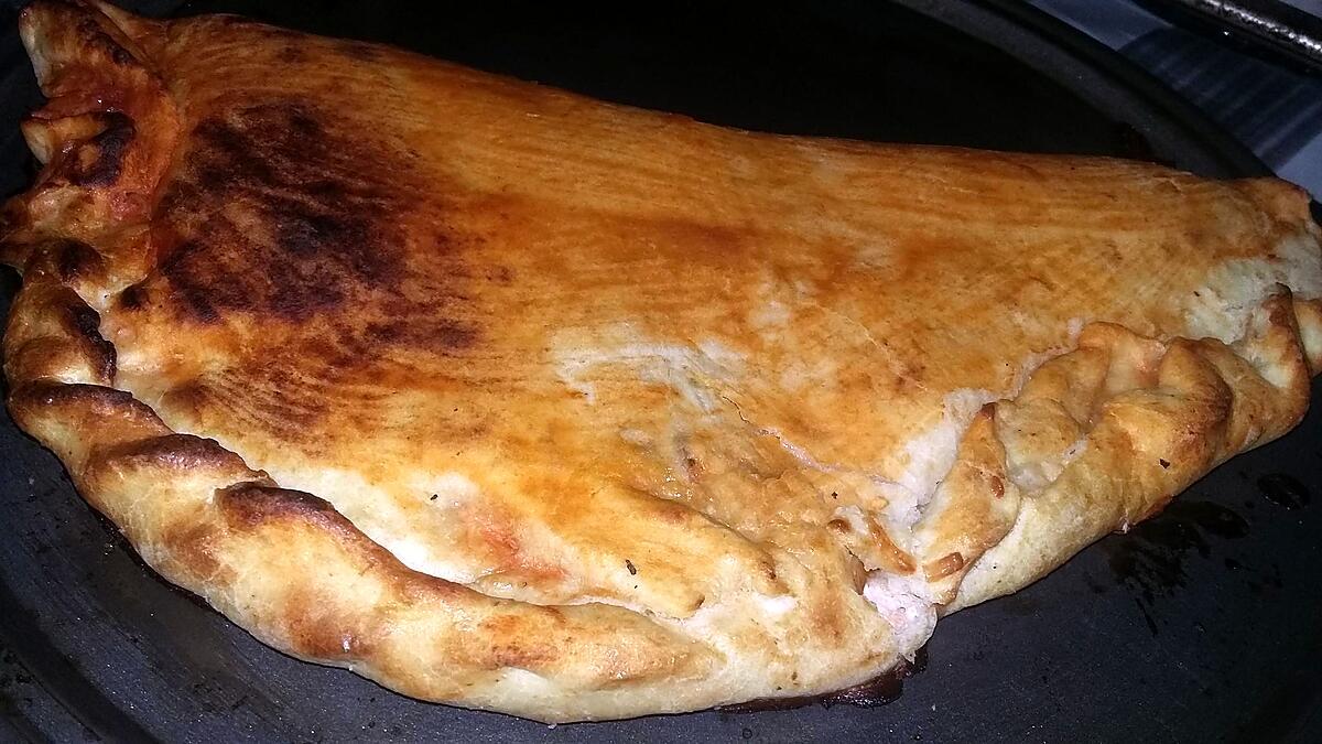 recette Calzone jambon fromage oeuf