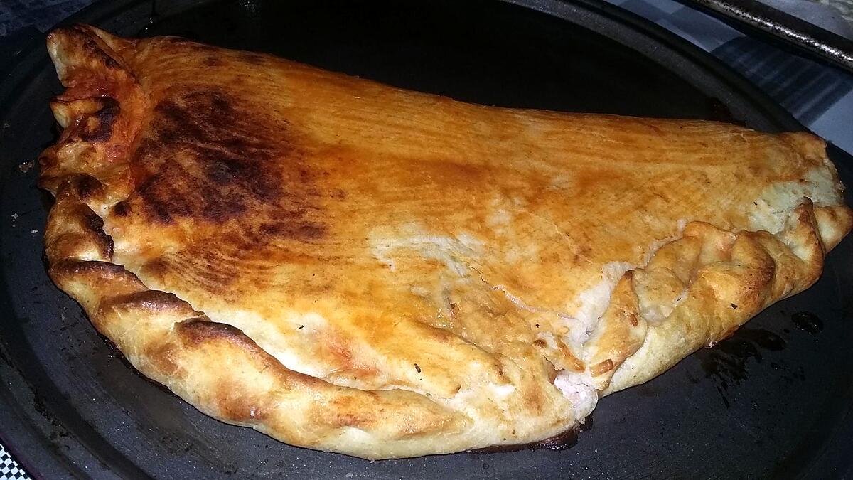 recette Calzone jambon fromage oeuf