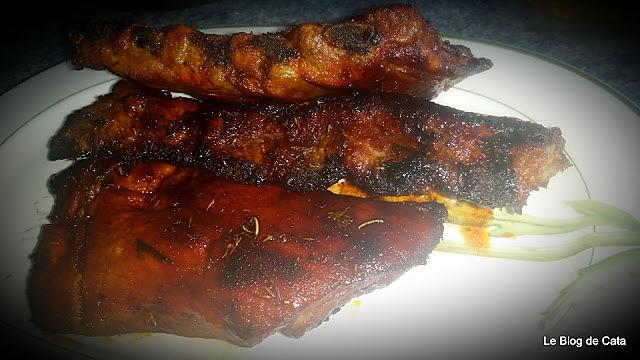 recette "Ribs" travers de Porc au four