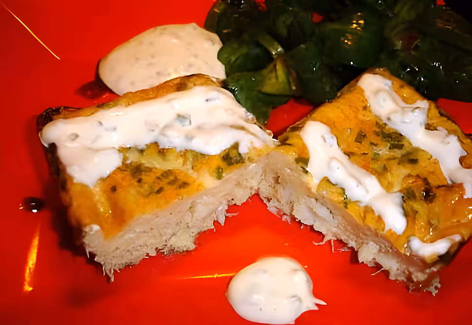 recette TERRINE DE CRABE À LA CRÈME CIBOULETTE