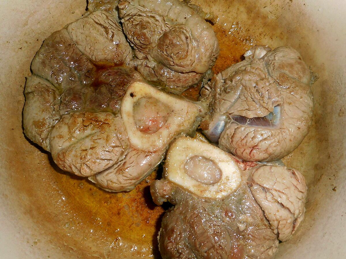 recette Jarret de veau a la crétoise