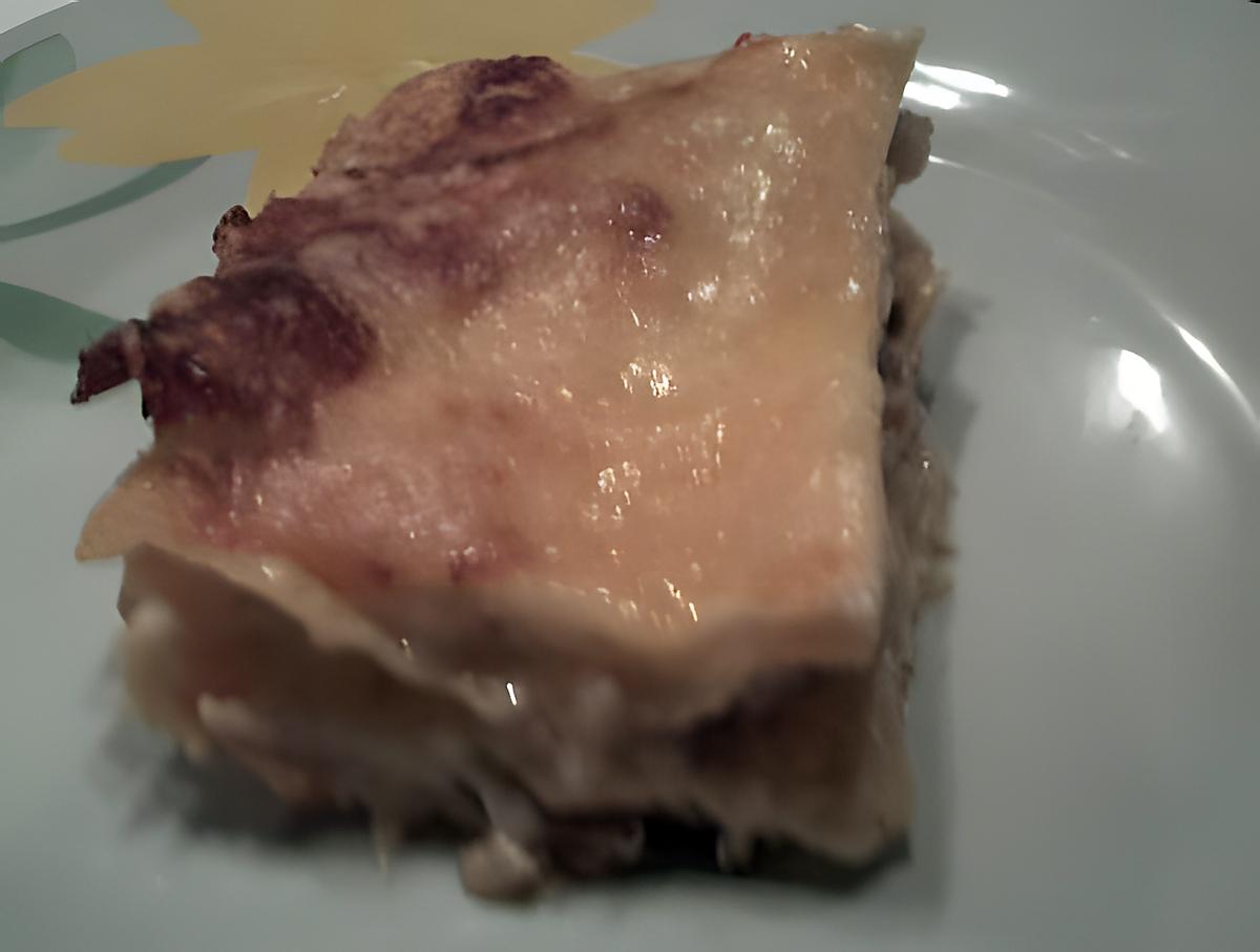 recette LASAGNES AU POULET