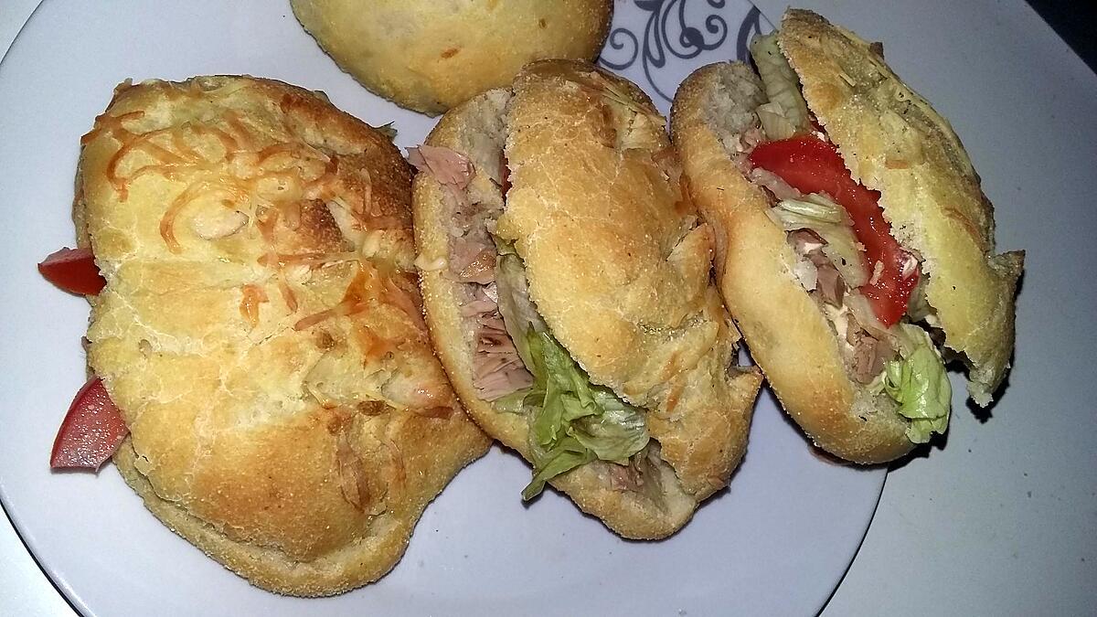 recette Sandwichs pique nique a la pâte magique