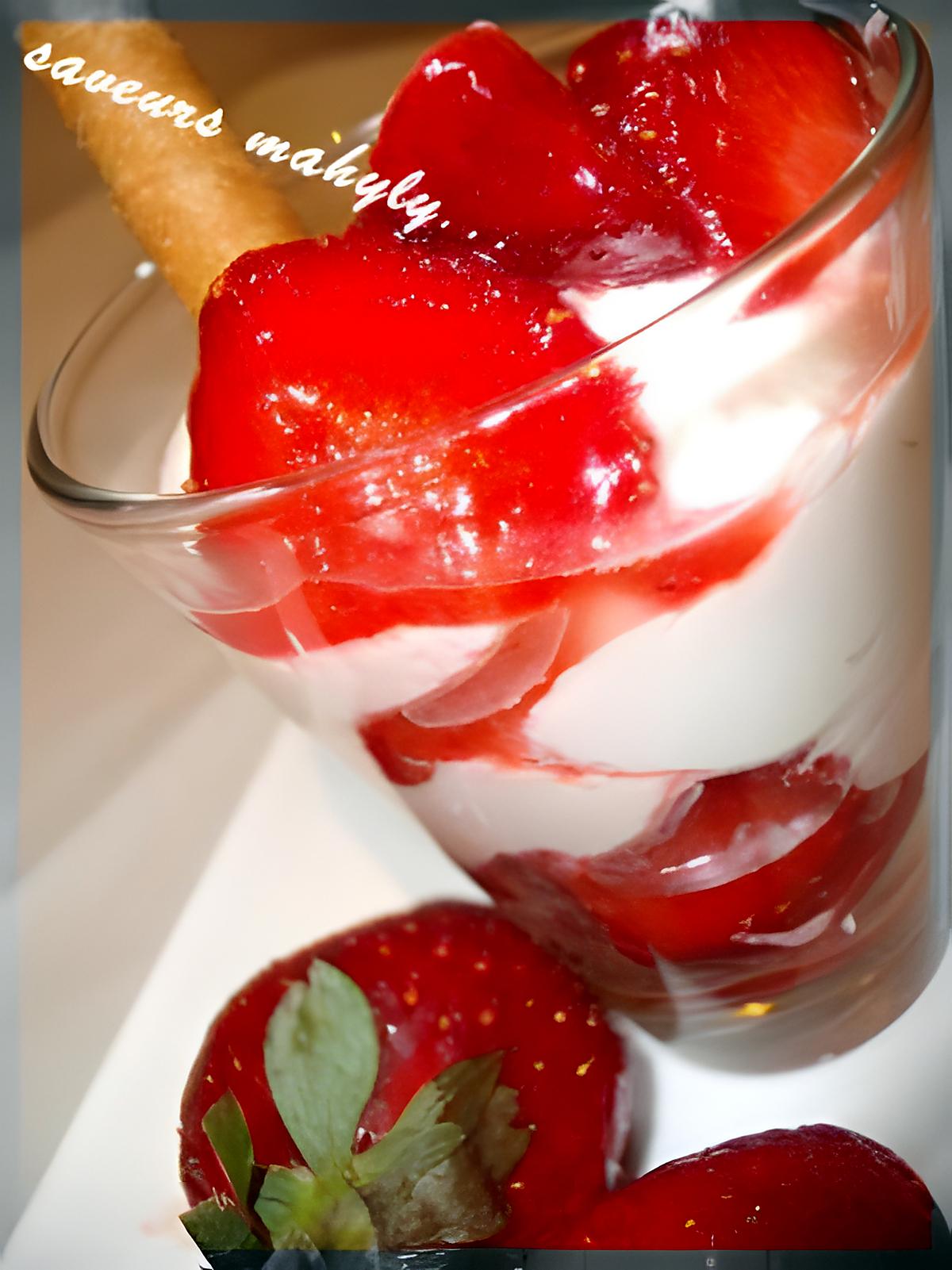 recette les fraises...mmmmm