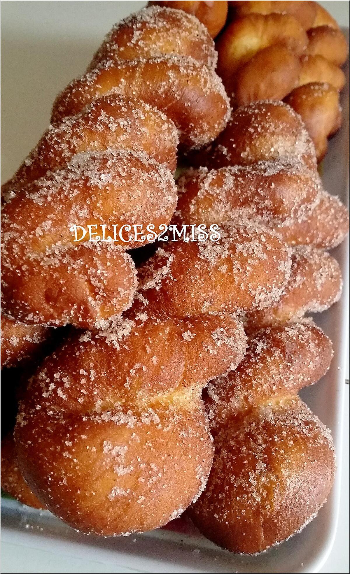 recette BEIGNETS TORSADéS