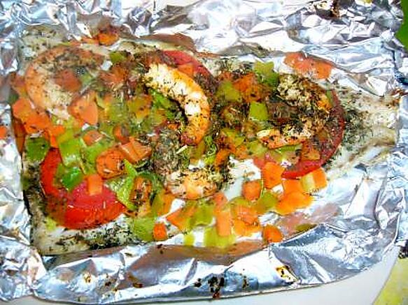 Recette de Papillote de lieu noir...