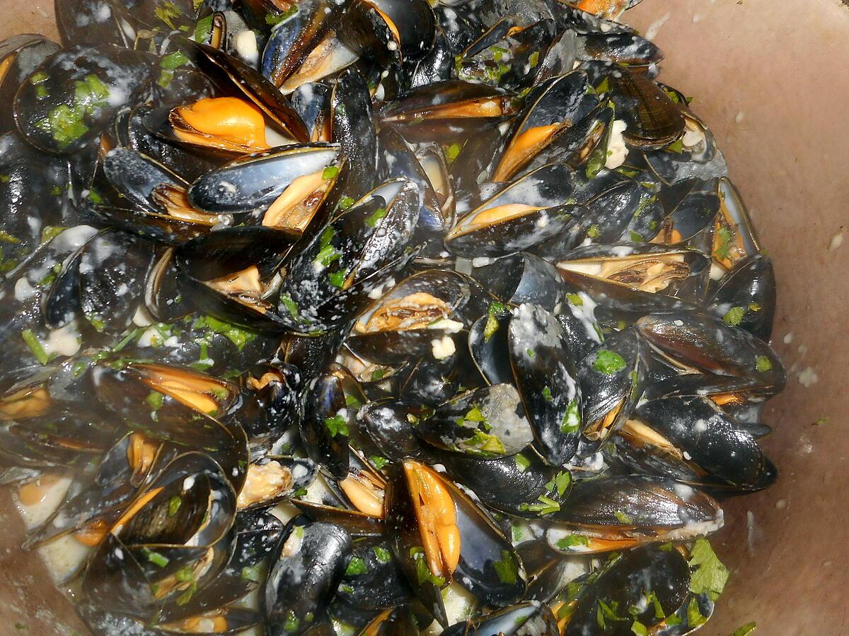 recette Moules au maroilles