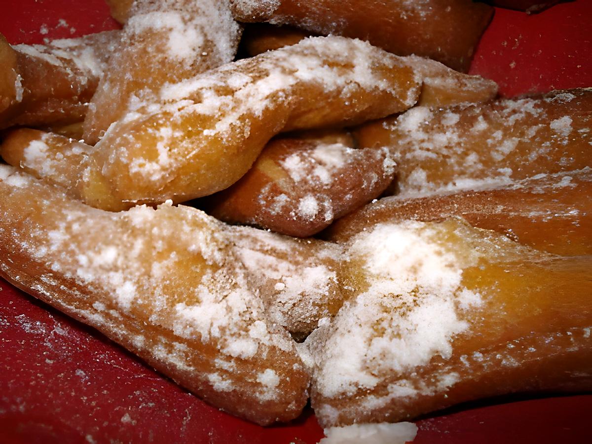 recette Beignets de carnaval (pâte non levée)