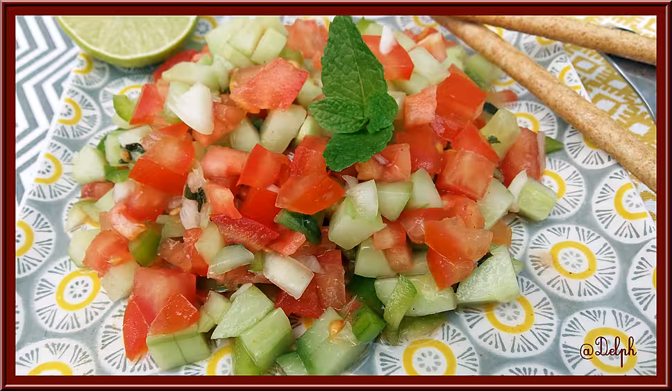 recette Concombre à l'indienne