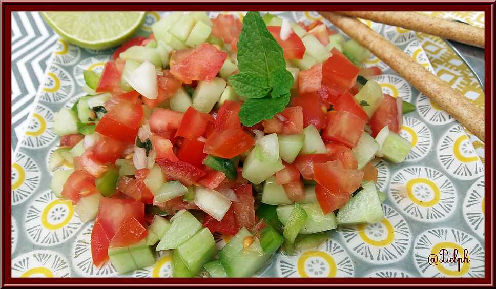 recette Concombre à l'indienne