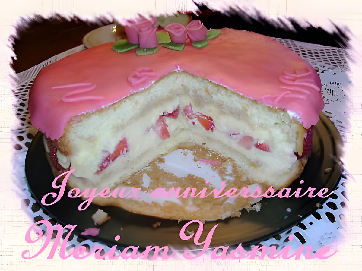 recette Le fraisier