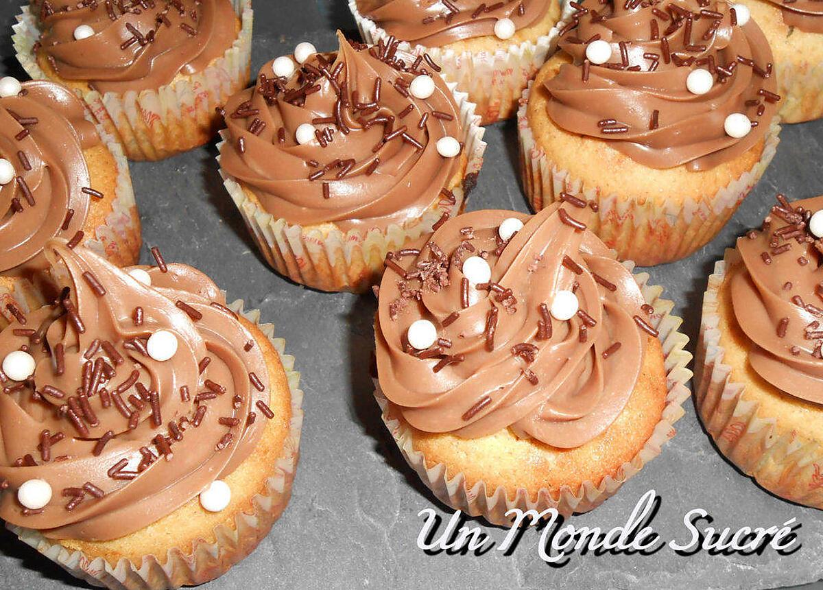 recette Cupcakes ganache kinder