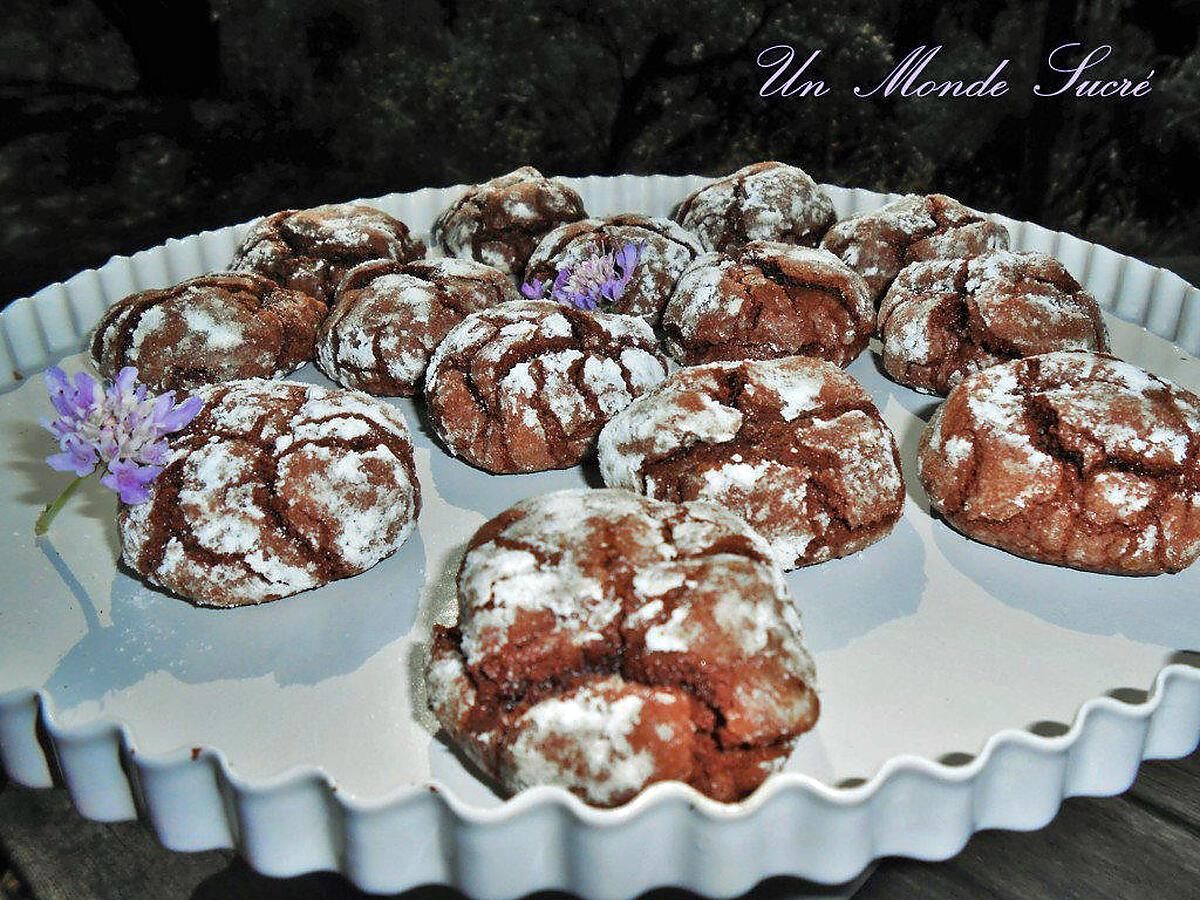 recette Crinckles au chocolat