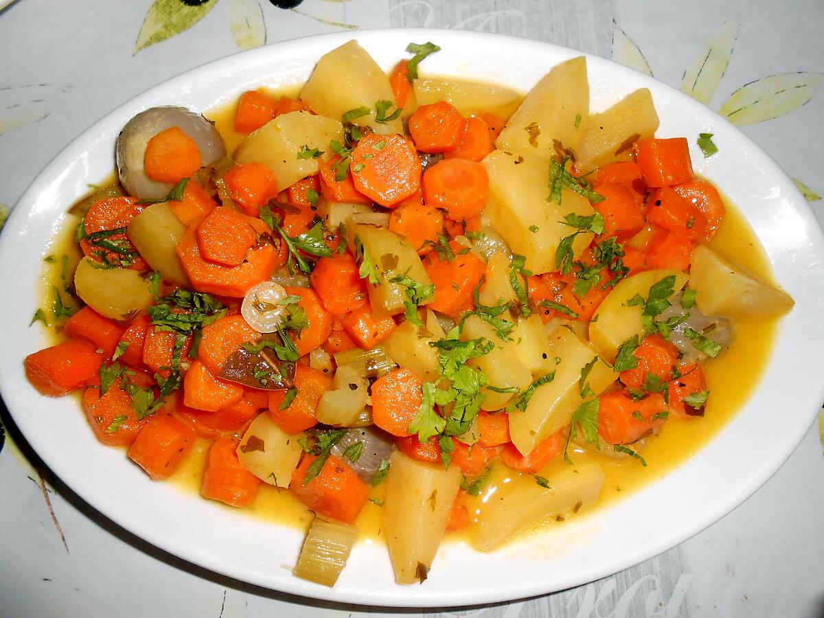 recette CAROTTES VICHY POMMES DE TERRE