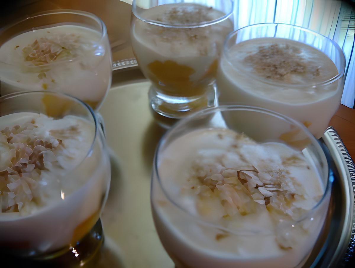 recette verrine fraicheur fromage blanc et fruits