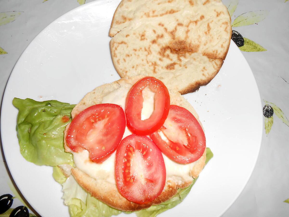 recette PAIN PITA FARCI