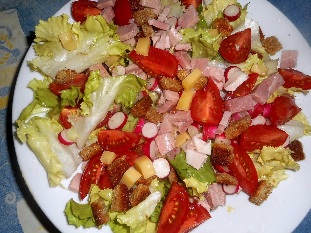 recette Salade du chef